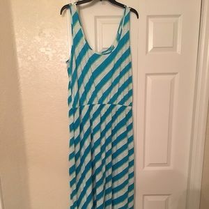 XL Lilly Pulitzer Tria Maxi Dress Roper Stripe